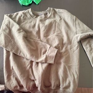 Men's Classic Green Crewneck Sweater